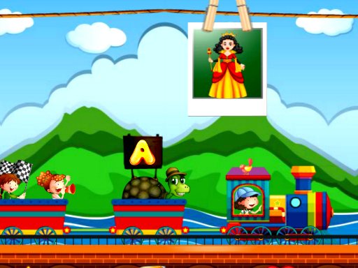 Alphabetic Train Game