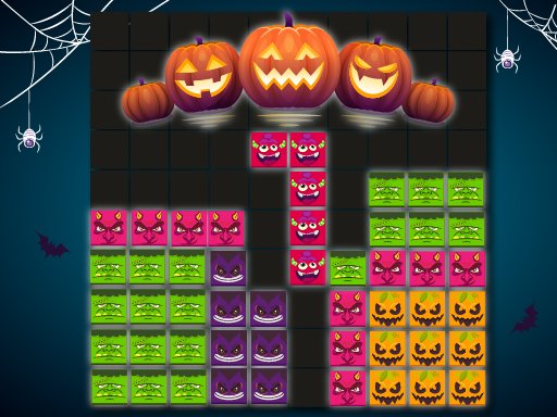 Blocks Puzzle Halloween Game