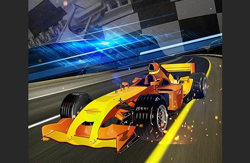 Formula Drag Drive game