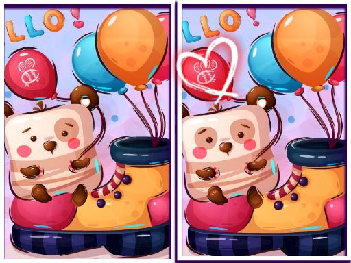 Valentine 5 Diffs Game